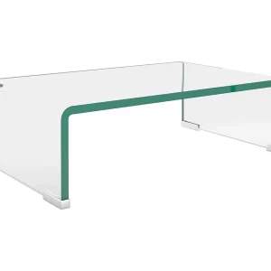 Fall River Tv-meubel/monitorverhoger transparant 40x25x11 cm glas Fall River Tv-meubel/monitorverhoger transparant 40x25x11 cm glas