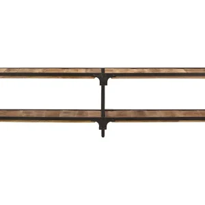 Faenora  Tv-meubel 150x30x41 cm massief mangohout