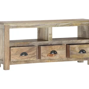 Garden Furniture –  Tv-meubel 110x30x50 cm massief mangohout