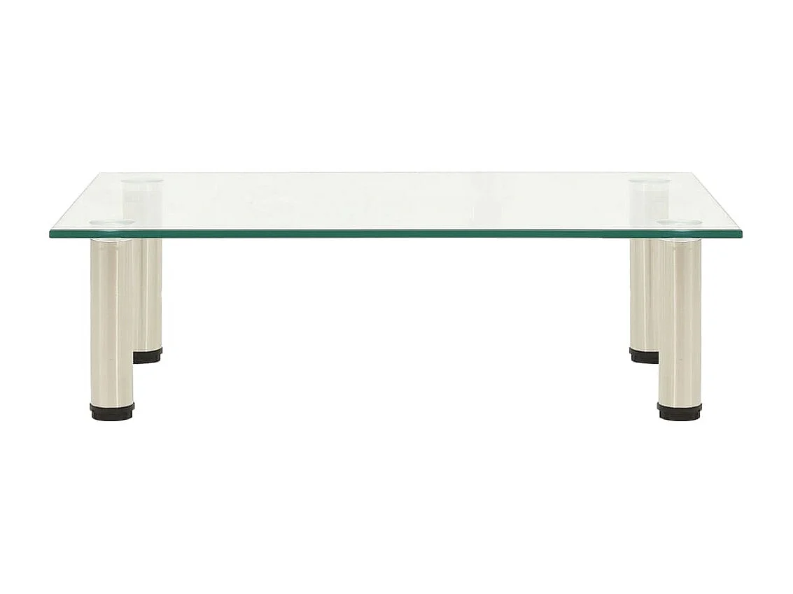 Élie Tv-meubel 60x35x17 cm gehard glas transparant