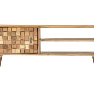 Garden Furniture – Tv-meubel 100x35x40 cm massief acaciahout Garden Furniture – Tv-meubel 100x35x40 cm massief acaciahout