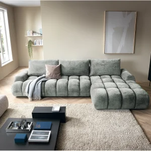 Emporius Valerio Hoekbank met bedlade – Slaapbank 340 cm , rechts – lichtgrijs (Ditra New 16) Emporius Valerio Hoekbank met bedlade – Slaapbank 340 cm , rechts – lichtgrijs (Ditra New 16)