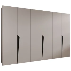 Draaideurkast Piano 1 300 (100×3) / 202 / 52 (Kasjmier + Zwart)