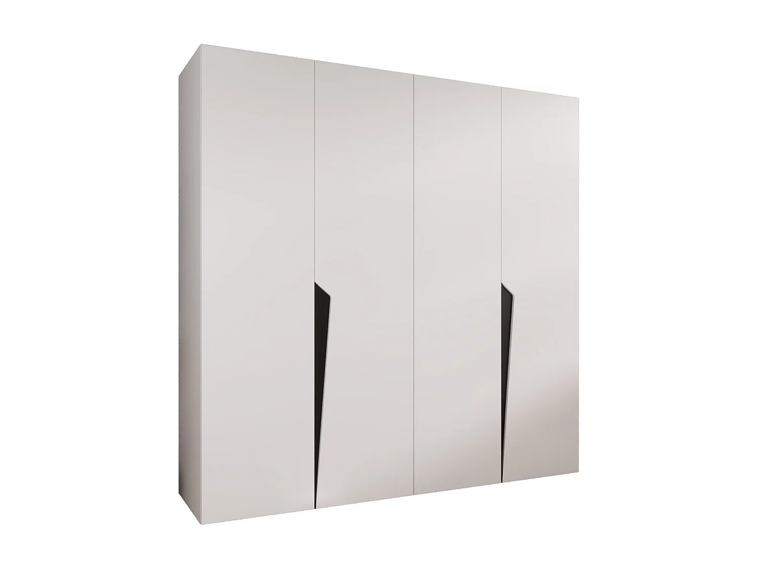 Draaideurkast Piano 1 200 / 202 / 52 (Wit + Zwart)