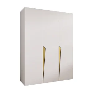 Draaideurkast Piano 1 150 / 202 / 52 (Wit + Goud) Draaideurkast Piano 1 150 / 202 / 52 (Wit + Goud)