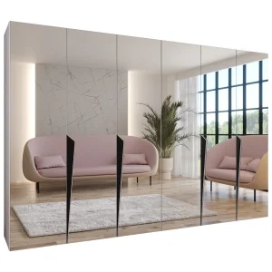 Draaideurkast Piano 3 300 (150×2) / 202 / 52 (Wit + Zwart) Draaideurkast Piano 3 300 (150×2) / 202 / 52 (Wit + Zwart)