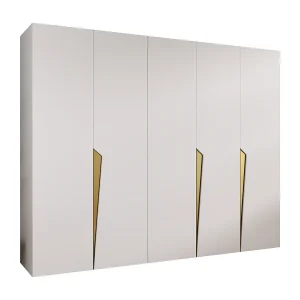 Draaideurkast Piano 1 250 / 202 / 52 (Wit + Goud) Draaideurkast Piano 1 250 / 202 / 52 (Wit + Goud)