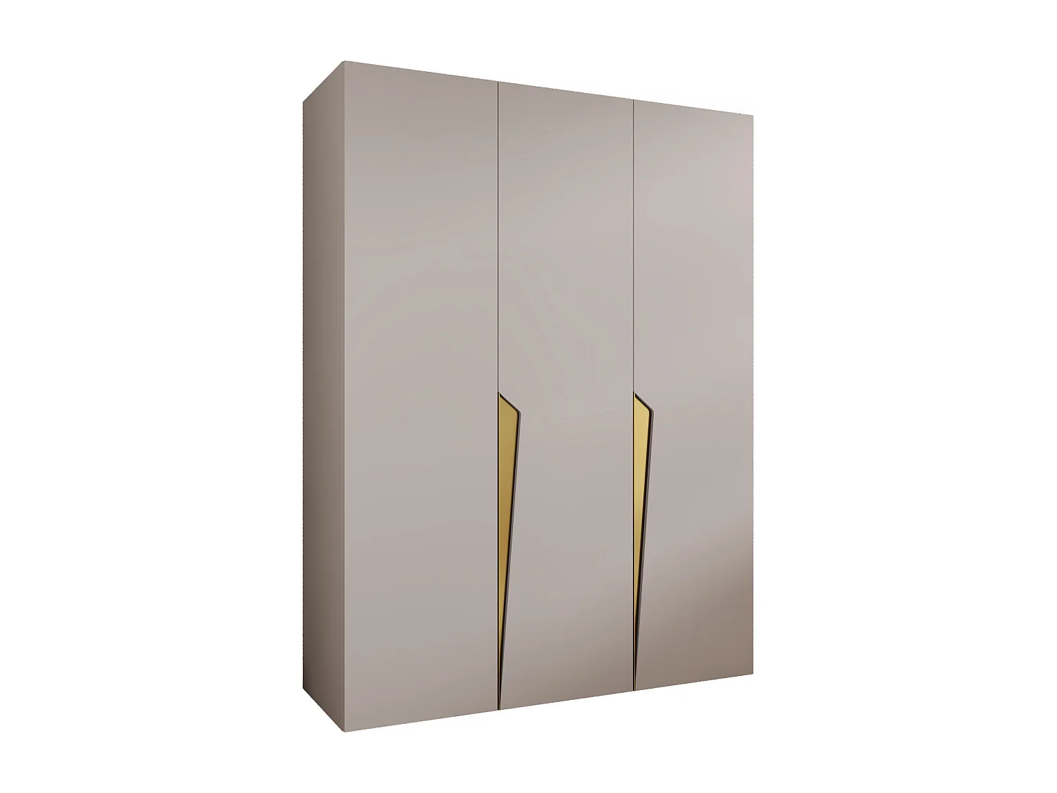 Draaideurkast Piano 1 150 / 202 / 52 (Kasjmier + Goud)