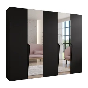 Draaideurkast Piano 2 250 / 202 / 52 (Zwart + Zwart) Draaideurkast Piano 2 250 / 202 / 52 (Zwart + Zwart)