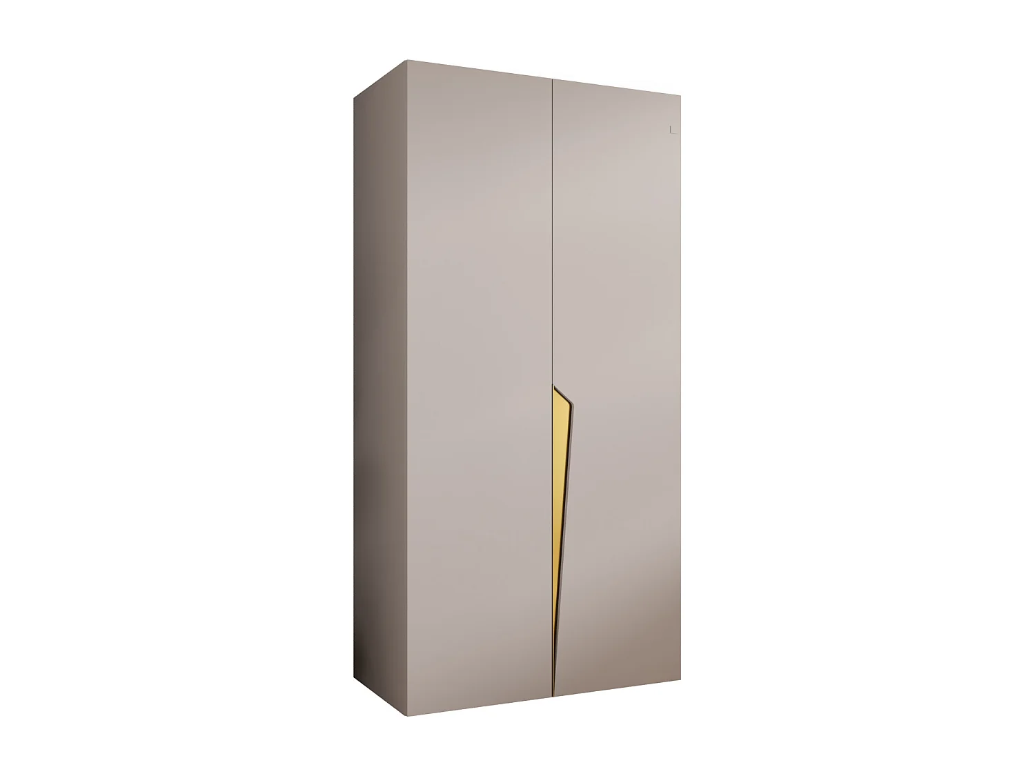 Draaideurkast Piano 1 100 / 202 / 52 (Kasjmier + Goud)