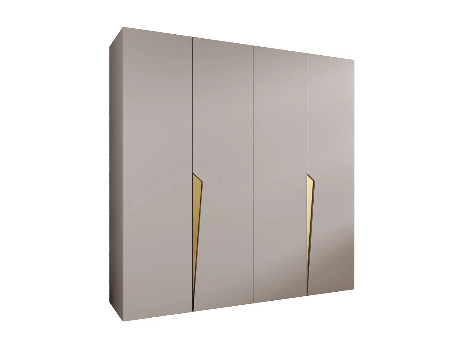 Draaideurkast Piano 1 200 / 202 / 52 (Kasjmier + Goud)