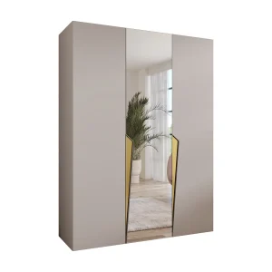 Draaideurkast Piano 2 150 / 202 / 52 (Kasjmier + Goud)