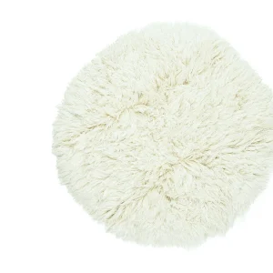 Flokati-tapijt uit Griekenland diameter 70 cm natuurlijk Flokos XXL Flokati-tapijt uit Griekenland diameter 70 cm natuurlijk Flokos XXL
