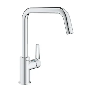 Eengreeps keukenkraan GROHE Start 2021 met hoge uitloop chroom Eengreeps keukenkraan GROHE Start 2021 met hoge uitloop chroom