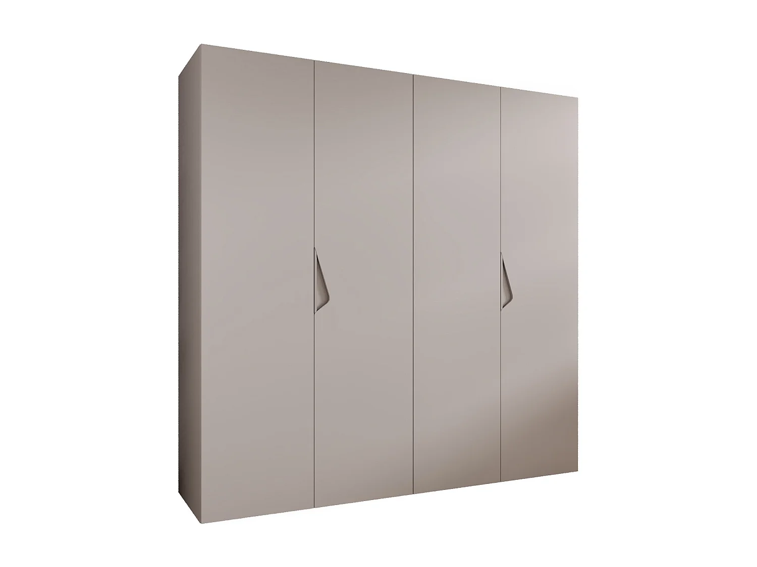 Draaideurkast Sandi 1 200 / 202 / 52 (Kasjmier + handgrepen: Kasjmier)