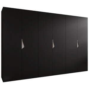 Draaideurkast Sandi 1 300 (100×3) / 202 / 52 (Zwart + handgrepen: Kasjmier) Draaideurkast Sandi 1 300 (100×3) / 202 / 52 (Zwart + handgrepen: Kasjmier)