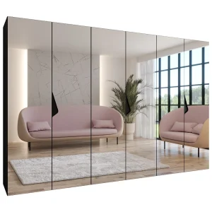 Draaideurkast Sandi 3 300 (100×3) / 202 / 52 (Zwart + handgrepen: Zwart) Draaideurkast Sandi 3 300 (100×3) / 202 / 52 (Zwart + handgrepen: Zwart)