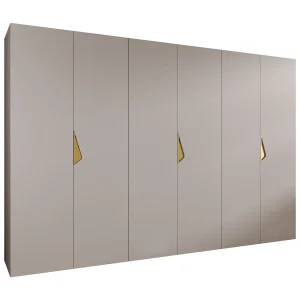 Draaideurkast Sandi 1 300 (100×3) / 202 / 52 (Kasjmier + handgrepen: Goud) Draaideurkast Sandi 1 300 (100×3) / 202 / 52 (Kasjmier + handgrepen: Goud)