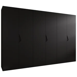 Draaideurkast Sandi 1 300 (100×3) / 202 / 52 (Zwart + handgrepen: Zwart) Draaideurkast Sandi 1 300 (100×3) / 202 / 52 (Zwart + handgrepen: Zwart)