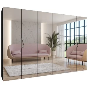 Draaideurkast Sandi 3 300 (100×3) / 202 / 52 (Zwart + handgrepen: Kasjmier) Draaideurkast Sandi 3 300 (100×3) / 202 / 52 (Zwart + handgrepen: Kasjmier)