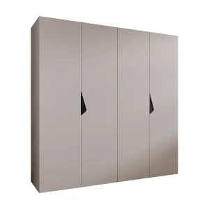Draaideurkast Sandi 1 200 / 202 / 52 (Kasjmier + handgrepen: Zwart) Draaideurkast Sandi 1 200 / 202 / 52 (Kasjmier + handgrepen: Zwart)