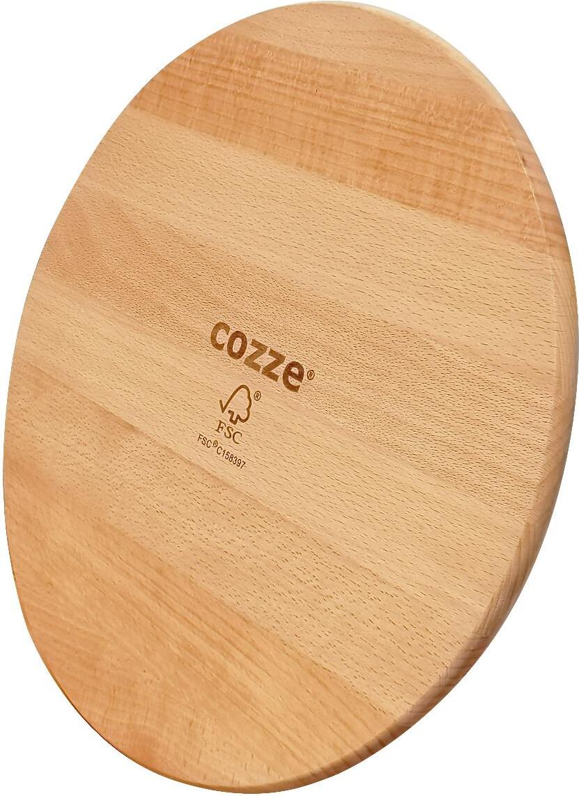 Cozze serveerplank naturel D 35 H 1,2 cm