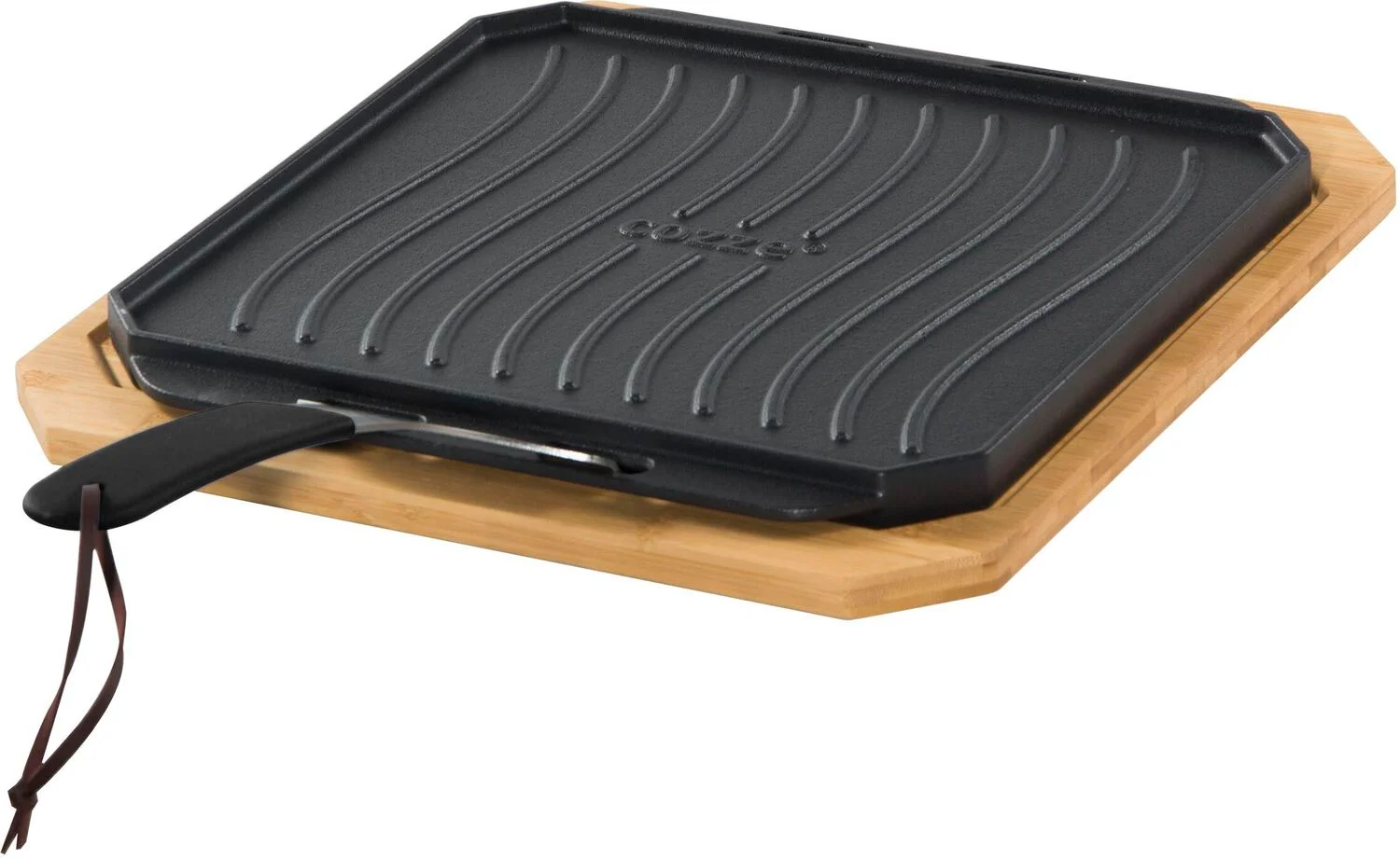 Cozze barbecue pan met serveerplank 56,5 x 36 x 9 cm