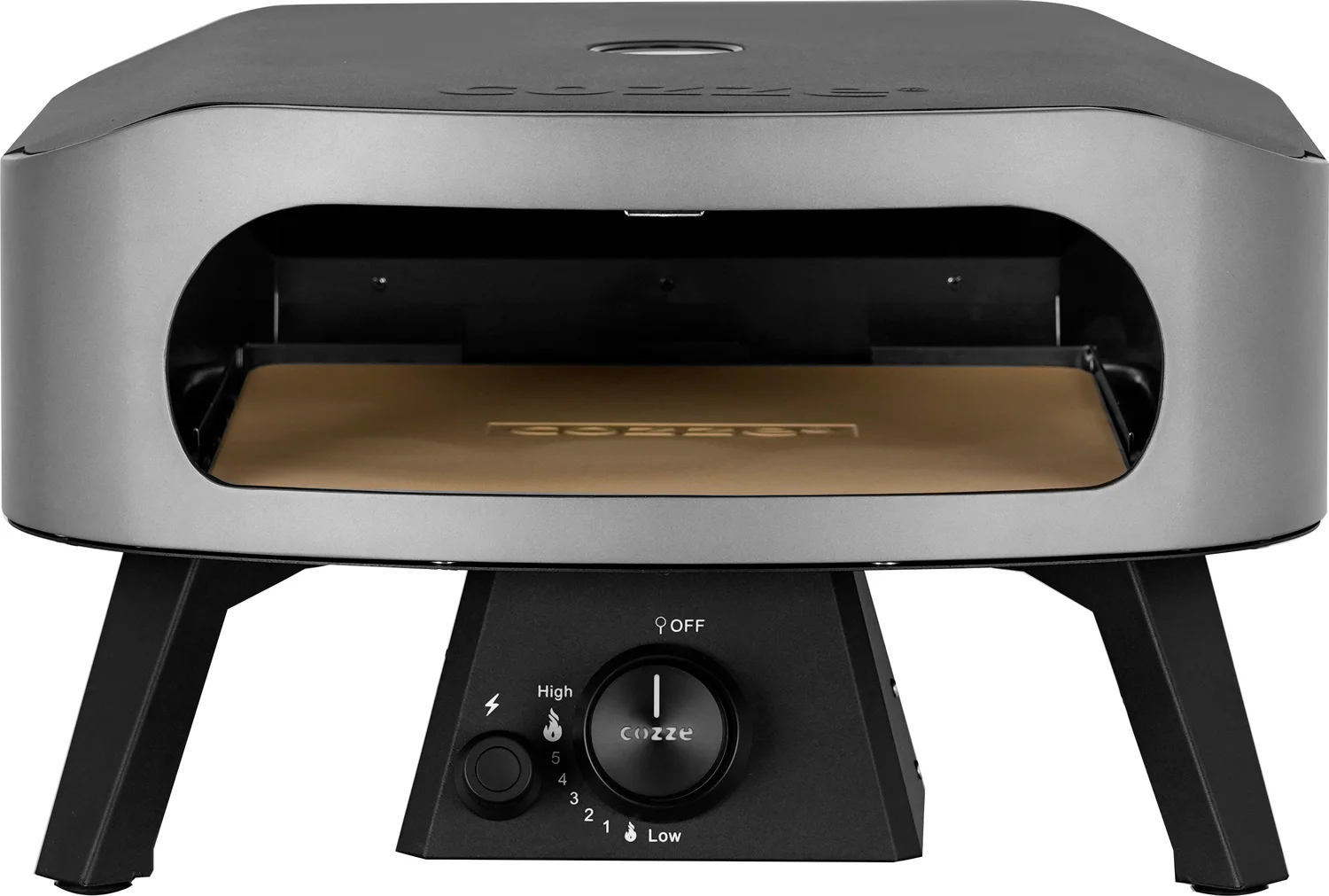 Cozze pizzaoven grijs 13 inch 50 x 50 x 29,5 cn