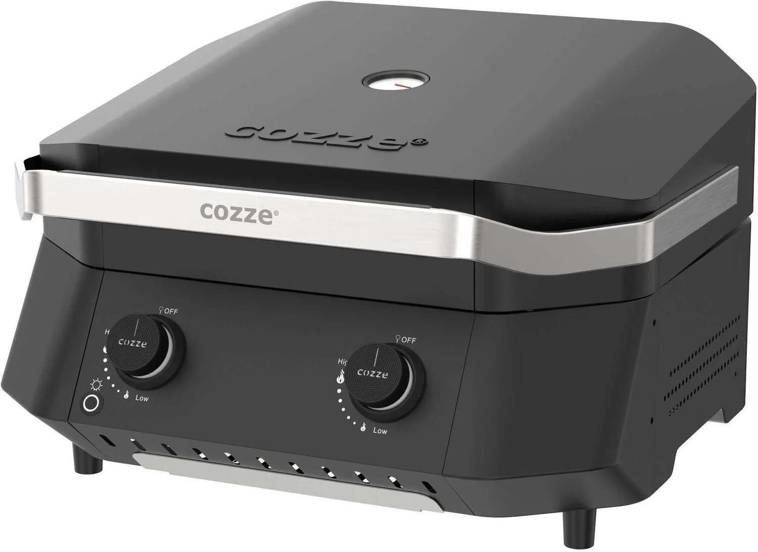 Cozze gasbarbecue G-500 zwart 59 x 60 x 38 cm