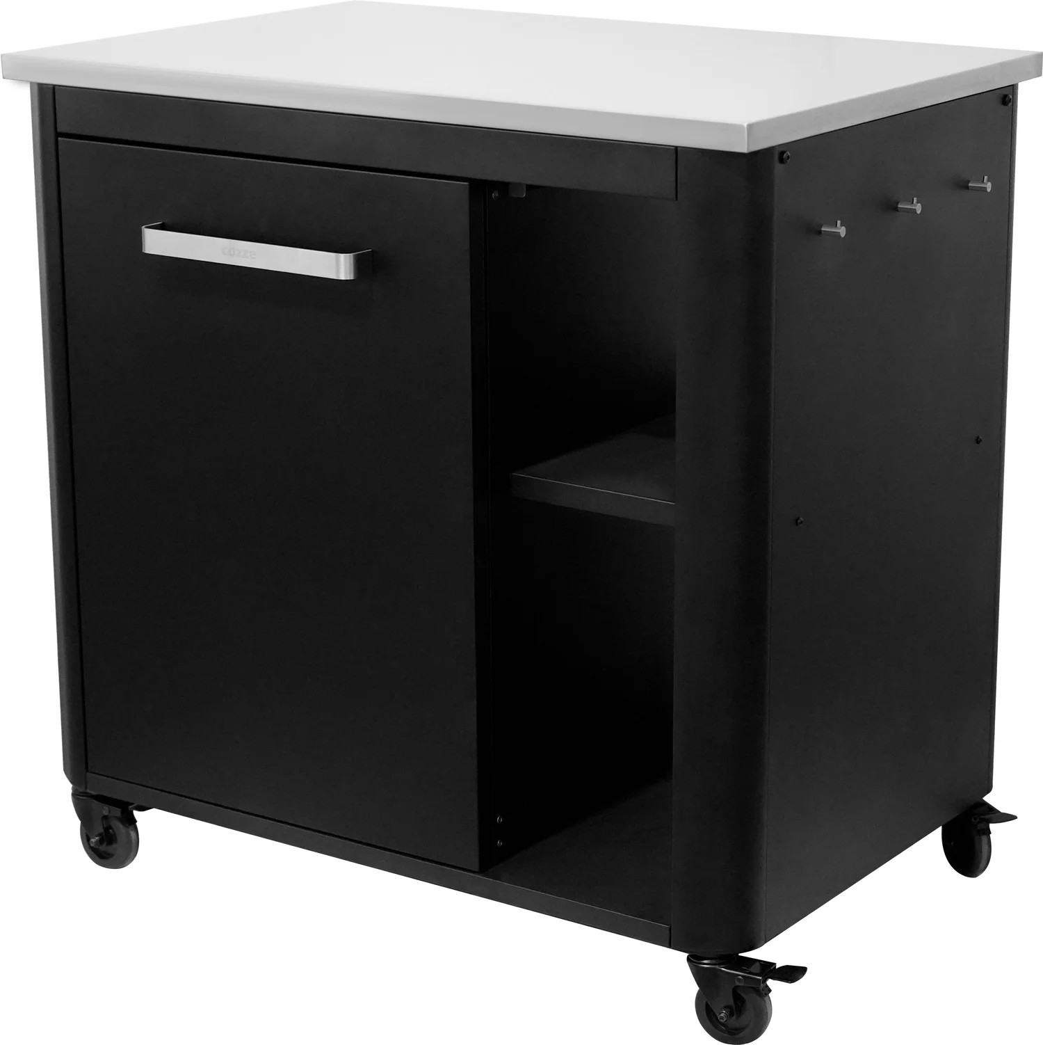 Cozze barbecue buitenkeuken zwart 90 x 60 x 90 cm