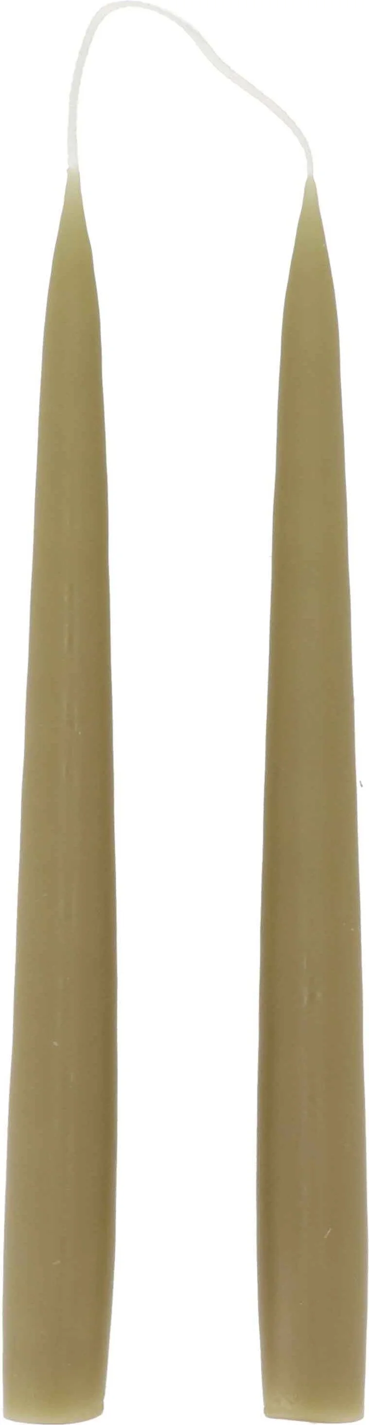 dinerkaars Danish Dip bruin / groen 16 uur D 2,2 H 25 cm 2 stuks