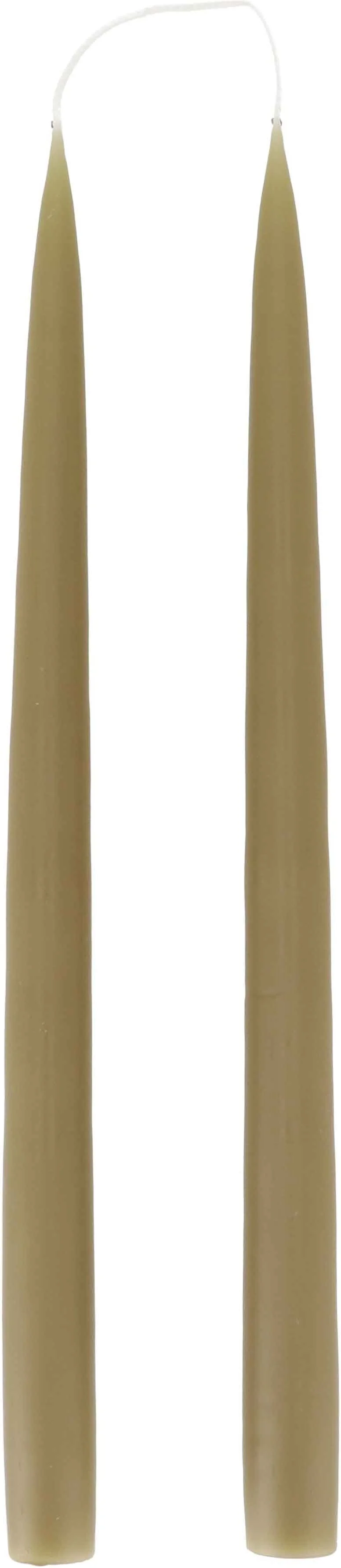 dinerkaars Danish Dip bruin / groen 30 uur D 2,2 H 35 cm 2 stuks