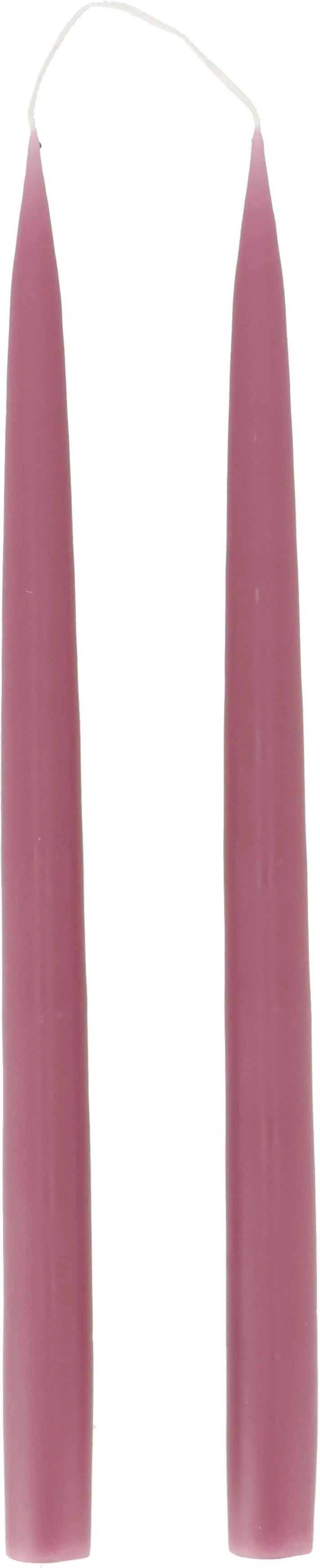 dinerkaars Danish Dip donkerroze 30 uur D 2,2 H 35 cm 2 stuks