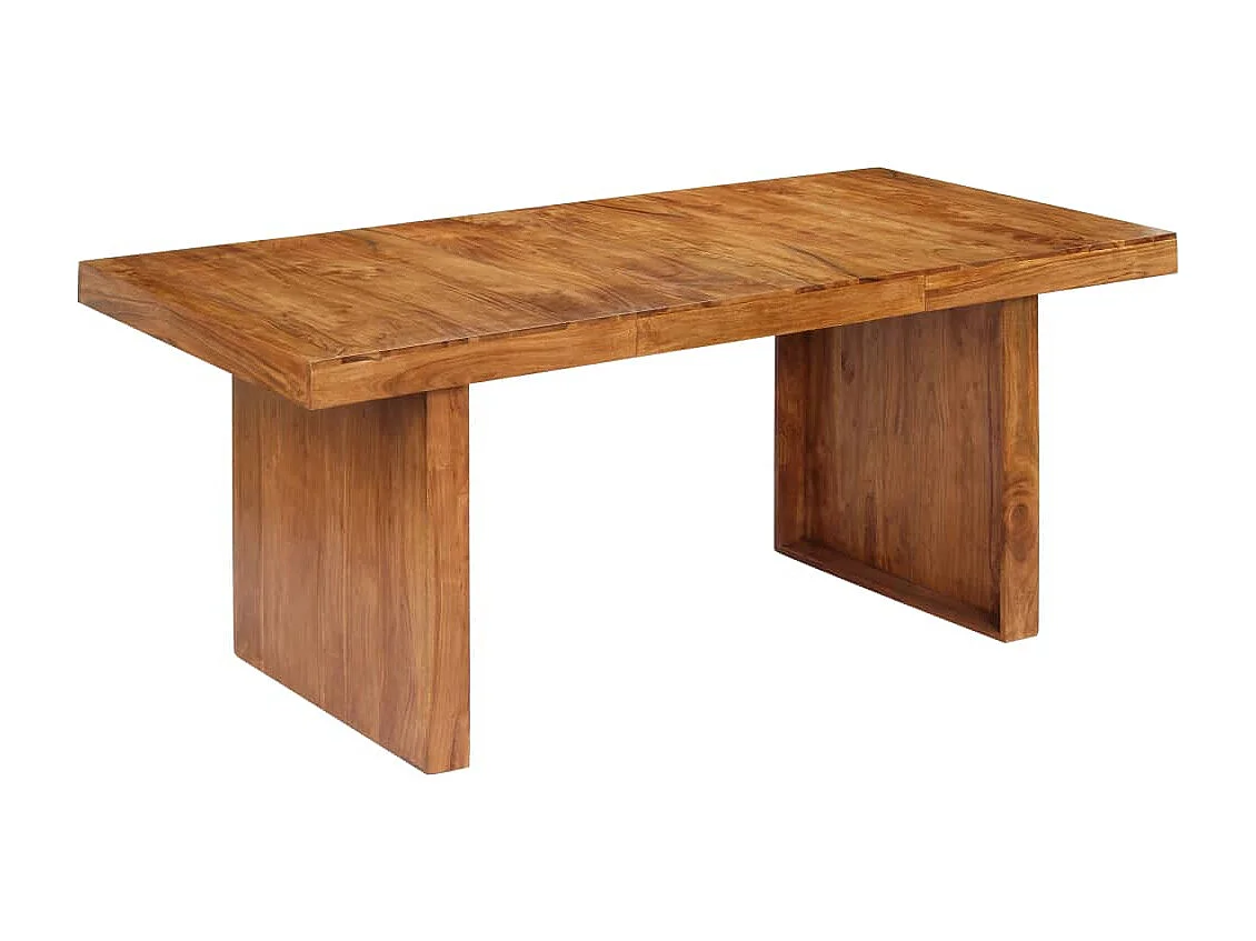 Eettafel 180x90x75 cm massief acaciahout