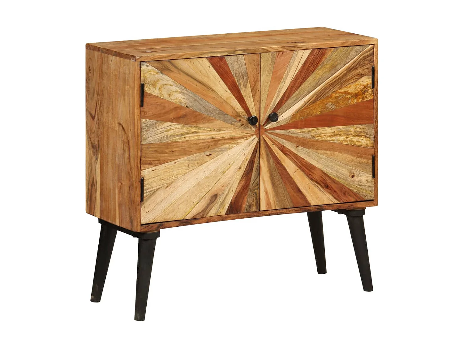 Dressoir 85x30x75 cm massief mangohout