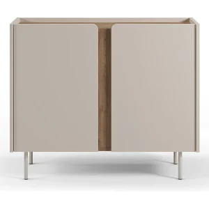 Dressoir Lucile – 100x40x82.5cm – Beige Dressoir Lucile – 100x40x82.5cm – Beige