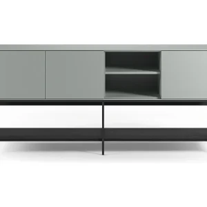 Dressoir Amira – 180x40x80cm – Zwart Dressoir Amira – 180x40x80cm – Zwart
