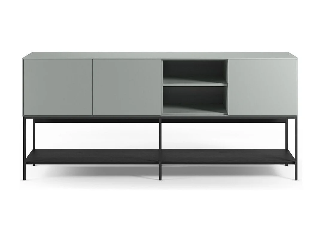 Dressoir Amira - 180x40x80cm - Zwart
