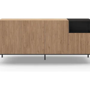 Dressoir Cailin – 180x42x80cm – Zwart Dressoir Cailin – 180x42x80cm – Zwart
