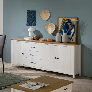 Dressoir Miranda – 190x40x80cm – Wit Dressoir Miranda – 190x40x80cm – Wit