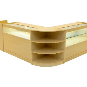 Europa LED Winkel Toonbank Set B1200, C1200, TB60 & LM60 – Esdoorn Europa LED Winkel Toonbank Set B1200, C1200, TB60 & LM60 – Esdoorn