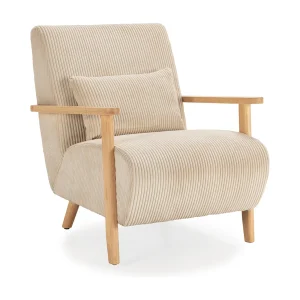 Fauteuil Bonnie – 70x83x84cm – Beige