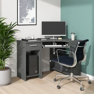 Eckschreibtisch anthrazit 83x76x77 odin