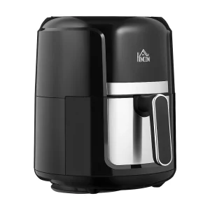 Friteuse zonder Olie 4L HOMCOM 1300W 12 Programma's – Touchscreen – Instelbare Temperatuur – Zwart Friteuse zonder Olie 4L HOMCOM 1300W 12 Programma's – Touchscreen – Instelbare Temperatuur – Zwart