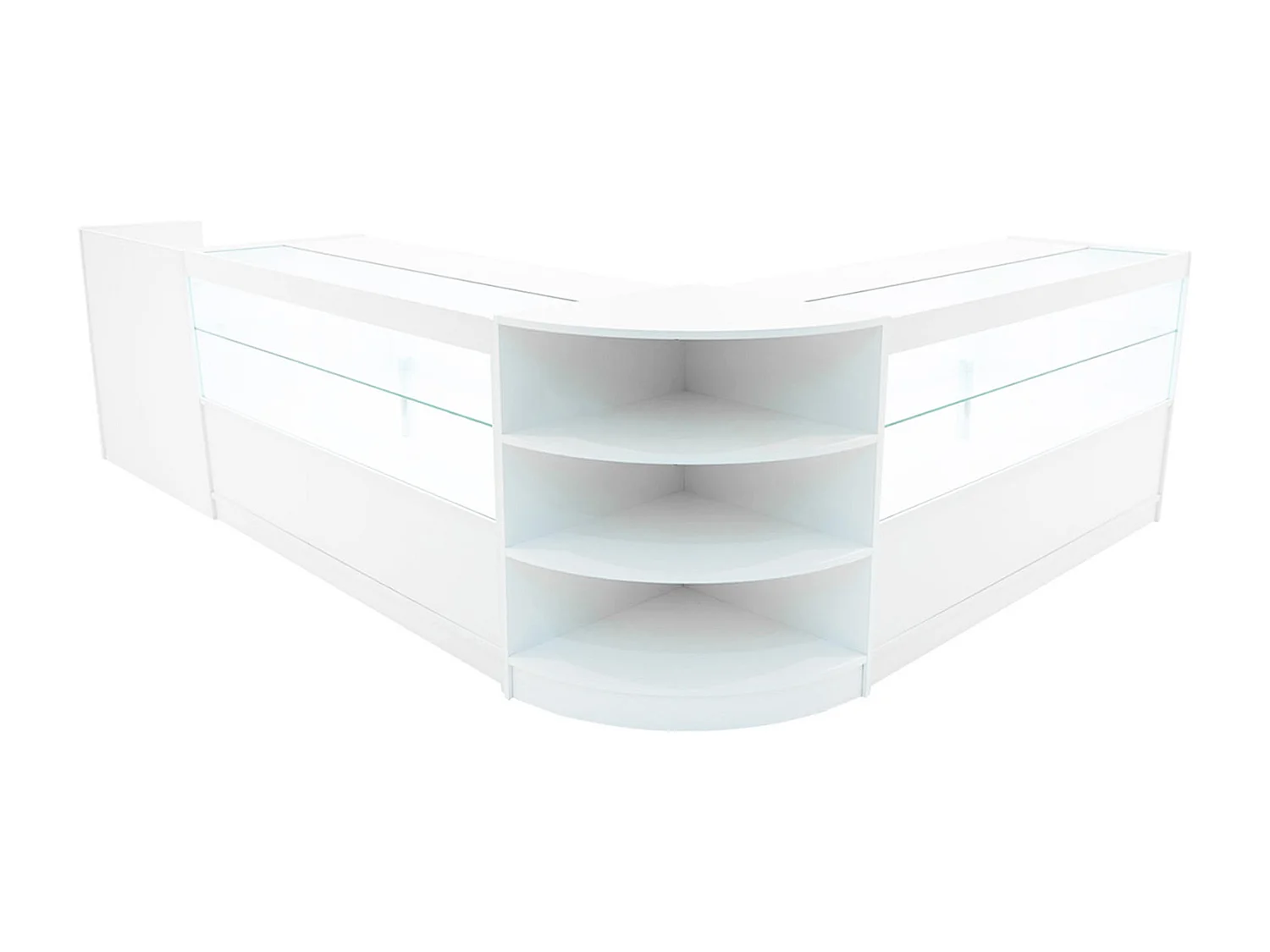 Eclipse LED Winkel Toonbank Set LM60, TB60 & 2 x C1500 - Wit