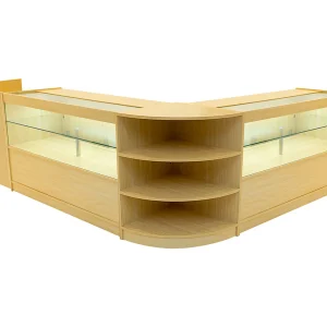 Eclipse LED Winkel Toonbank Set LM60, TB60 & 2 x C1500 – Esdoorn