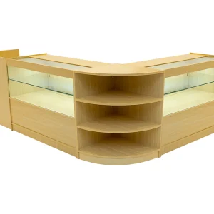 Eclipse LED Winkel Toonbank Set LM60, TB60 & 2 x C1200 – Esdoorn