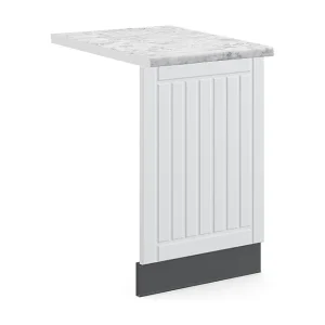 Frontpaneel wit landhuis 45×1.6×67.4 fame-line