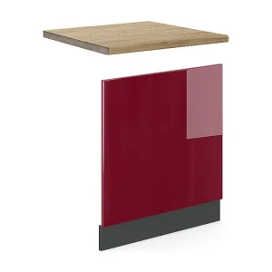 Frontpaneel rood 60×1.6×57.2 r-line Frontpaneel rood 60×1.6×57.2 r-line