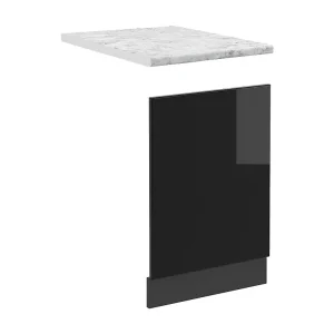 Frontpaneel zwart hoogglans 45×1.6×57.2 r-line Frontpaneel zwart hoogglans 45×1.6×57.2 r-line